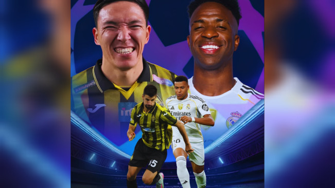 Kairat Almaty vs Real Madrid. [Instagram]